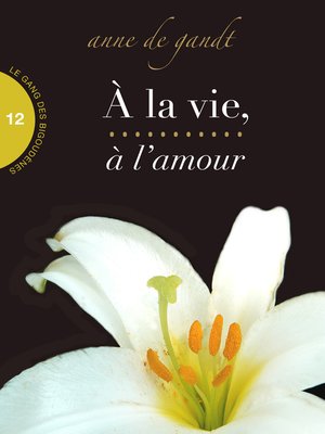cover image of À la vie, à l'amour (Saison 12)